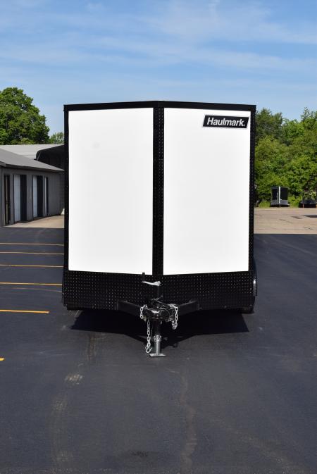 New 2026 Haulmark Passport Deluxe 7x14 Cargo / Enclosed Trailer Phantom Trim Package