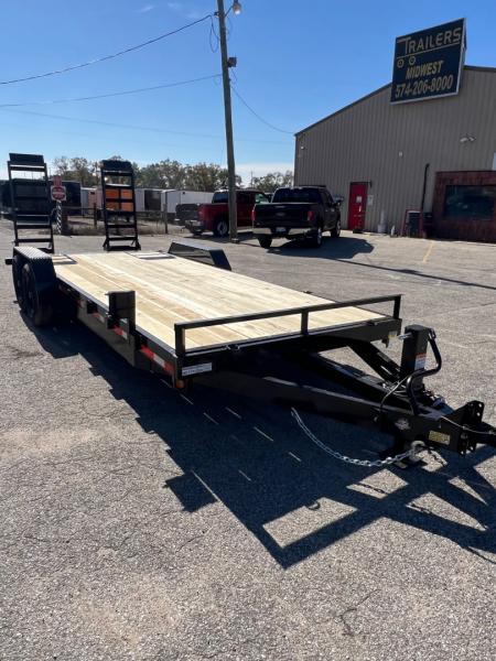 New 2027 Quality Steel and Aluminum 83 x20' 14K GVWR Equipment #26352 Equipment Trailer