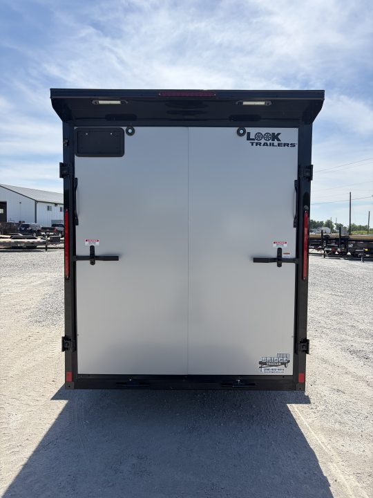 New 2026 LOOK TRAILERS K-DX7212-030 (6' X 12') 2.9K V-Nose Cargo / Enclosed Trailer
