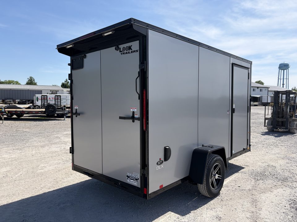 New 2026 LOOK TRAILERS K-DX7212-030 (6' X 12') 2.9K V-Nose Cargo / Enclosed Trailer