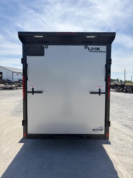 New 2026 LOOK TRAILERS K-DX7212-030 (6' X 12') 2.9K V-Nose Cargo / Enclosed Trailer