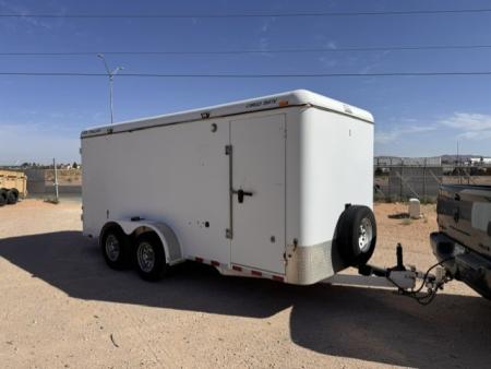Used 2011 Cargo Mate 7'x16' Steel Enclosed