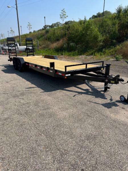 New 2027 Quality Steel and Aluminum 83 x24' 14K GVWR Equipment #263253 Equipment Trailer