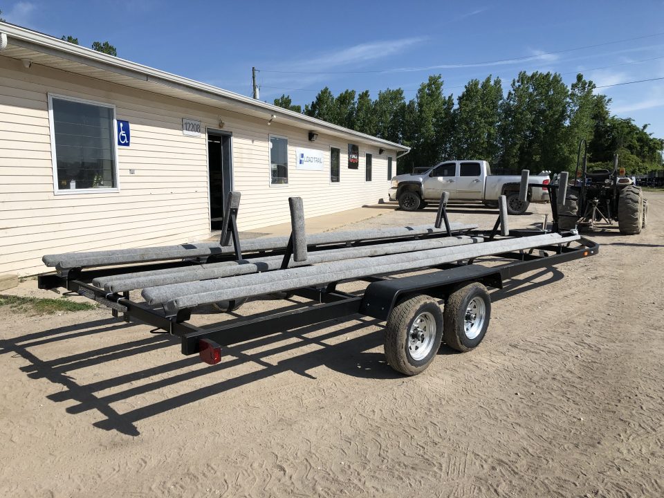 New 2026 Hoosier 24' TRI TOON Boat Trailer