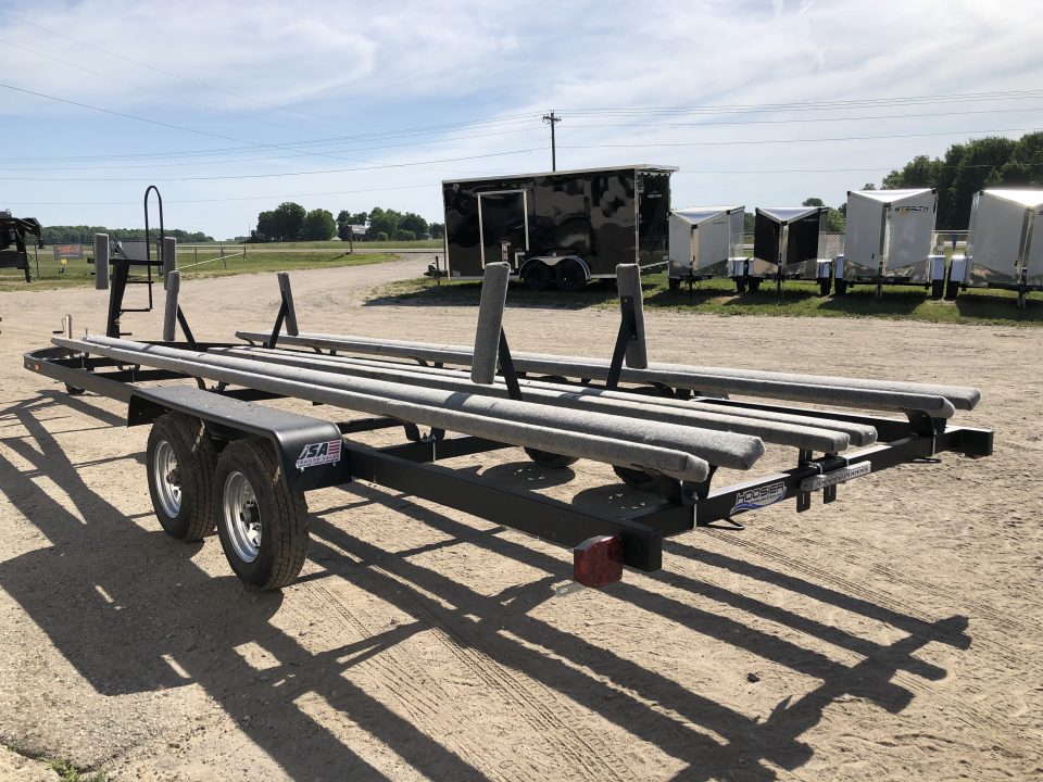 New 2026 Hoosier 24' TRI TOON Boat Trailer