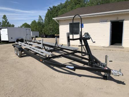New 2026 Hoosier 24' TRI TOON Boat Trailer