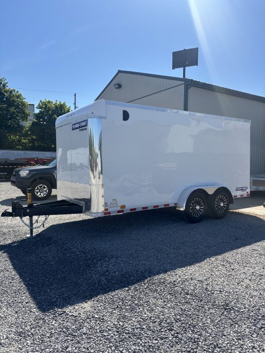 New 2026 Sure-Trac 7x16 Contractor Pro Bullnose Cargo / Enclosed Trailer