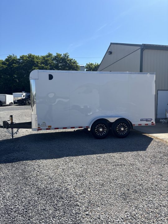 New 2026 Sure-Trac 7x16 Contractor Pro Bullnose Cargo / Enclosed Trailer
