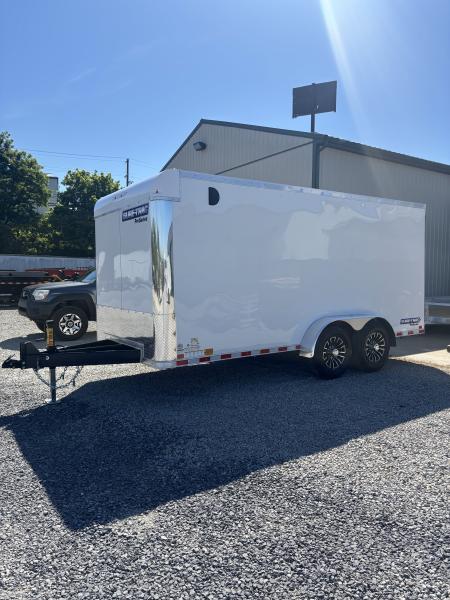 New 2026 Sure-Trac 7x16 Contractor Pro Bullnose Cargo / Enclosed Trailer