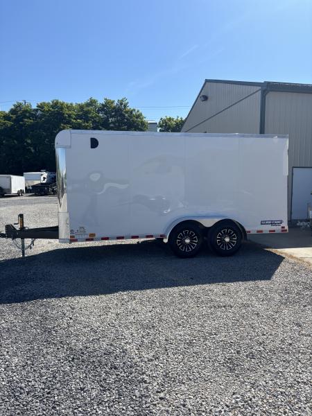 New 2026 Sure-Trac 7x16 Contractor Pro Bullnose Cargo / Enclosed Trailer