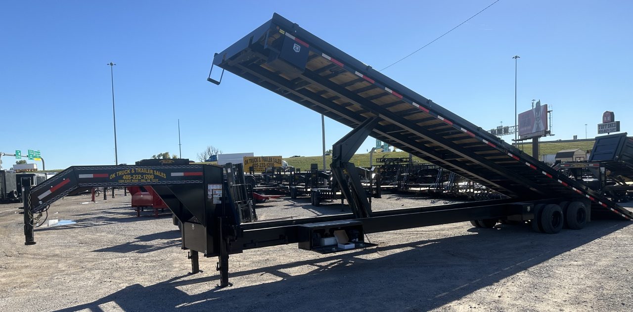 Used 2025 East Texas Trailers 44' Gooseneck Full Bed Tilt - Container Trailer Tilt Trailer