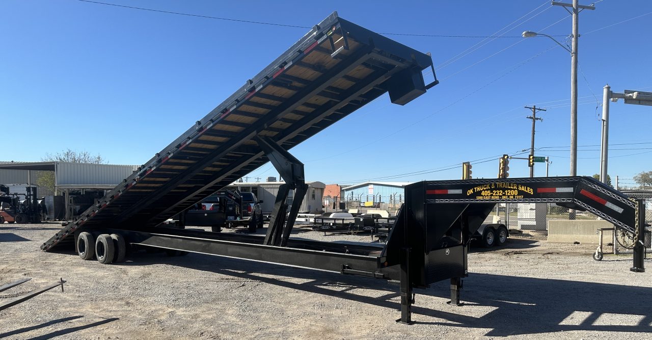 Used 2025 East Texas Trailers 44' Gooseneck Full Bed Tilt - Container Trailer Tilt Trailer