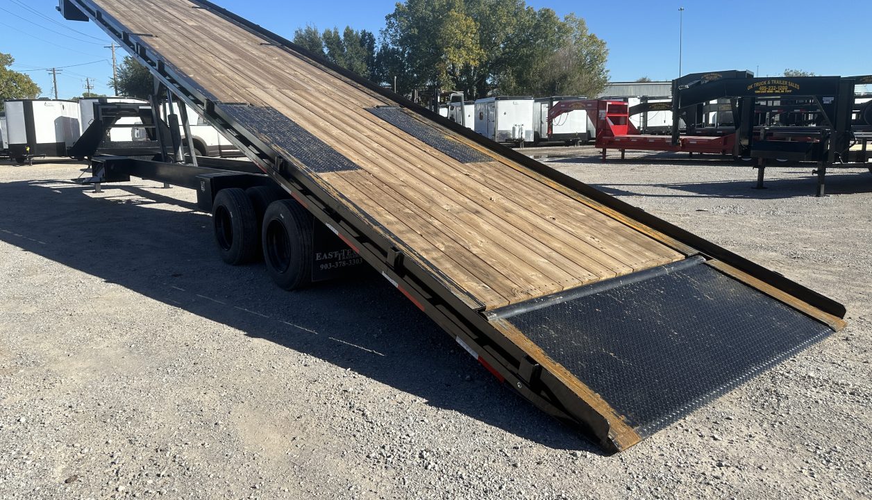 Used 2025 East Texas Trailers 44' Gooseneck Full Bed Tilt - Container Trailer Tilt Trailer