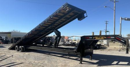 Used 2025 East Texas Trailers 44' Gooseneck Full Bed Tilt - Container Trailer Tilt Trailer
