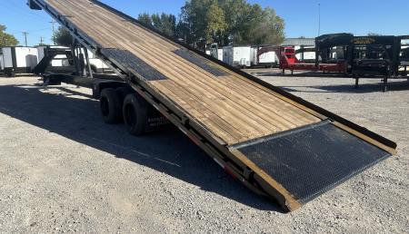 Used 2025 East Texas Trailers 44' Gooseneck Full Bed Tilt - Container Trailer Tilt Trailer