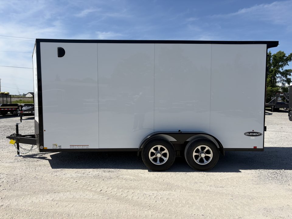 New 2026 LOOK TRAILERS K-SE8416-070 (7' X 16') 9.9K V-Nose Cargo / Enclosed Trailer