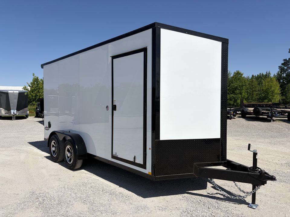New 2026 LOOK TRAILERS K-SE8416-070 (7' X 16') 9.9K V-Nose Cargo / Enclosed Trailer