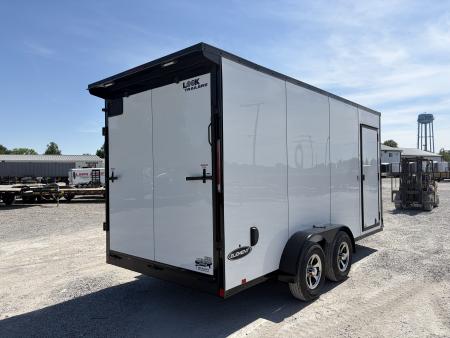 New 2026 LOOK TRAILERS K-SE8416-070 (7' X 16') 9.9K V-Nose Cargo / Enclosed Trailer