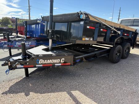New 2026 Diamond C Trailers LPT207 14X82 Dump Trailer