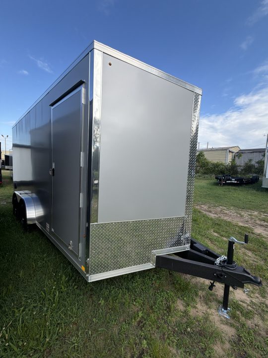 New 2026 Pace American 7.5 X 16 Journey SE Flat Top V-Nose 7K