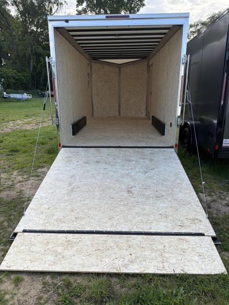 New 2026 Pace American 7.5 X 16 Journey SE Flat Top V-Nose 7K