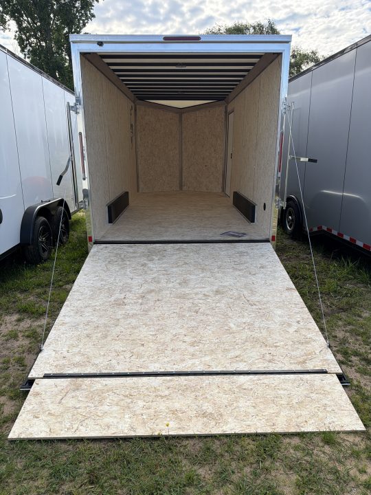 New 2026 Pace American 7.5 X 16 Journey SE Flat Top V-Nose 7K