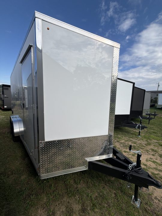 New 2026 Pace American 7.5 X 16 Journey SE Flat Top V-Nose 7K