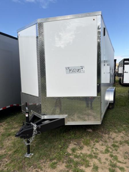 New 2026 Pace American 7.5 X 16 Journey SE Flat Top V-Nose 7K
