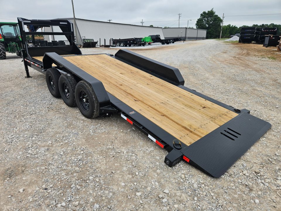 New 2026 Load Trail 83X24 TRIPLE 21K GOOSENECK TILT W/8' STATIONARY DECK