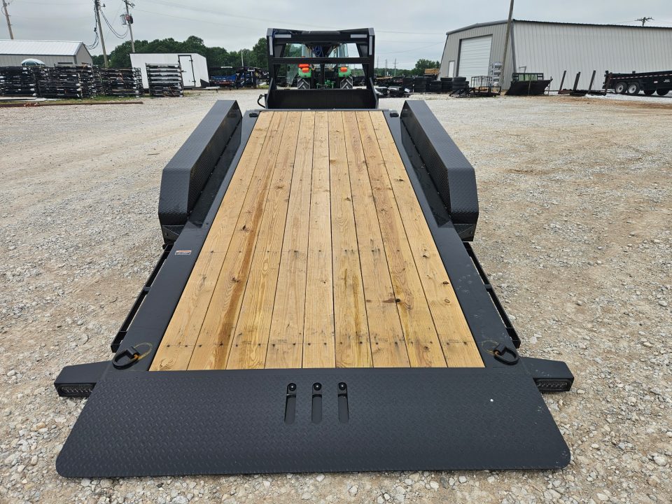 New 2026 Load Trail 83X24 TRIPLE 21K GOOSENECK TILT W/8' STATIONARY DECK