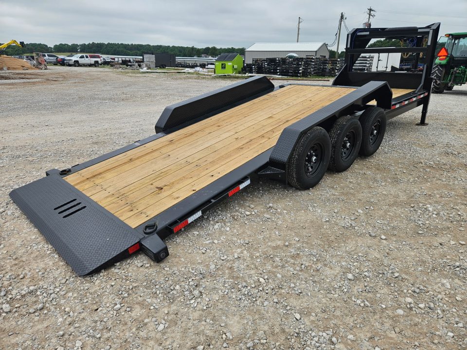 New 2026 Load Trail 83X24 TRIPLE 21K GOOSENECK TILT W/8' STATIONARY DECK