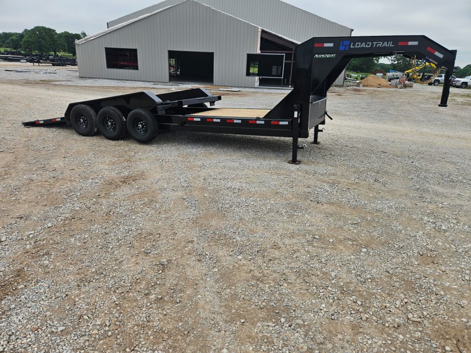 New 2026 Load Trail 83X24 TRIPLE 21K GOOSENECK TILT W/8' STATIONARY DECK