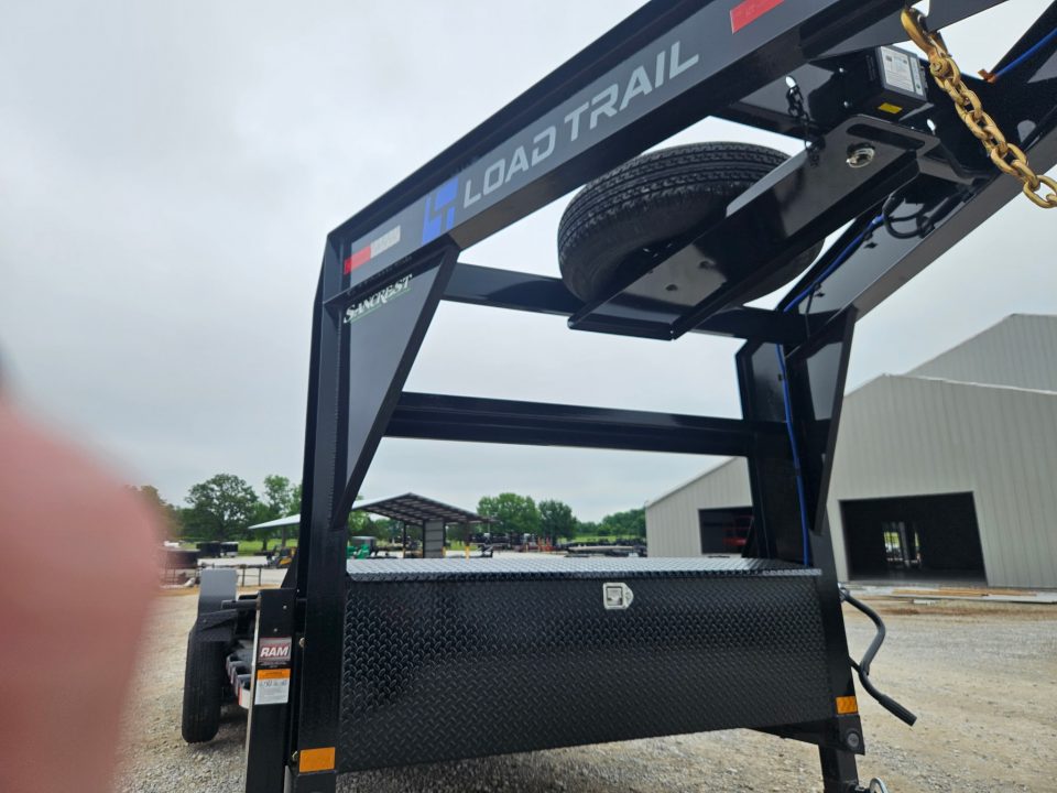 New 2026 Load Trail 83X24 TRIPLE 21K GOOSENECK TILT W/8' STATIONARY DECK