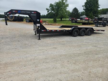 New 2026 Load Trail 83X24 TRIPLE 21K GOOSENECK TILT W/8' STATIONARY DECK