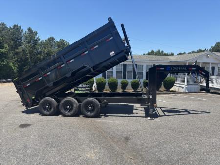 New 2026 Load Trail DG 83X16X4 21K GVWR 7 GAUGE FLOOR TELESCOPIC CYLINDER HIGH SIDE GOOSENECK Dump Trailer