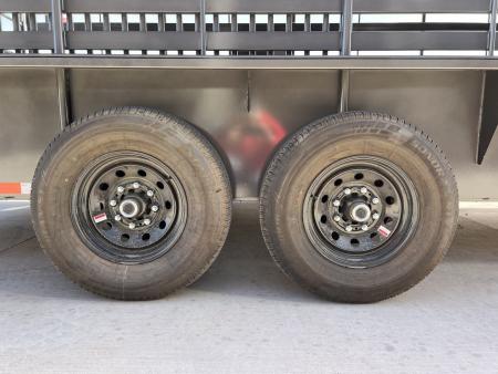 New 2027 Good Guys 6'8"x20' GN Bar Top Livestock Trailer - Wrangler