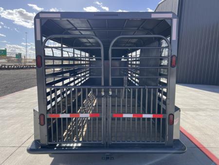 New 2027 Good Guys 6'8"x20' GN Bar Top Livestock Trailer - Wrangler