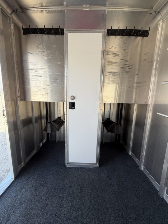 Used 2018 Featherlite 2 Horse Bumper Pull Horse Trailer