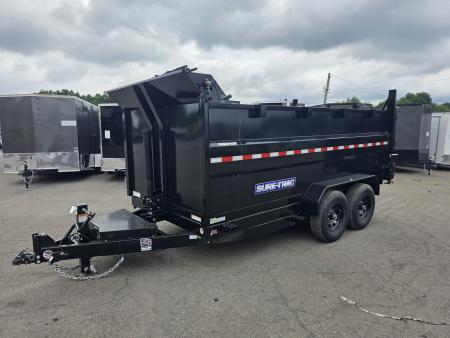 New 2026 Sure-Trac 7X14 14K - 4' HIGH SIDES Dump Trailer