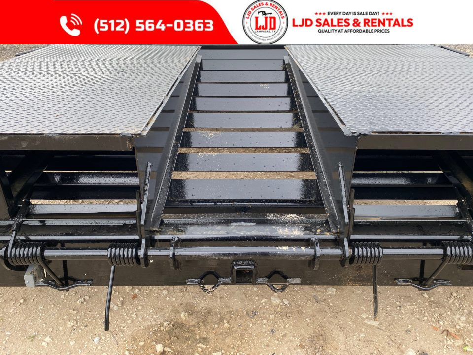 New 2026 Tiger 102"x26' Drive Over Fender Trailer - Mega Ramps - 14K GVWR