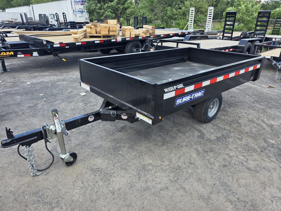 New 2026 Sure-Trac 4.5X8 HOME OWNER Dump Trailer