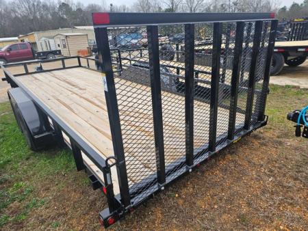 New 2027 Big Tex Trailers 70PI-14R1A-4PBK-BRK2 Utility Trailer