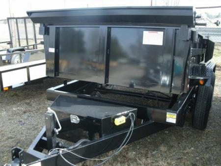 New 2027 Quality Steel and Aluminum 72  x 10' Dump - 10K Trailer