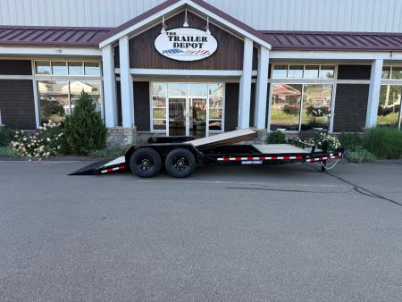 New SURE-TRAC 7' X 20' EQUIPMENT TILT TRAILER 14K