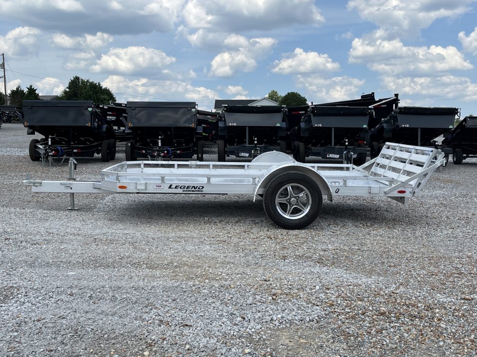 New 2026 Legend 7'X12' 3K Aluminum Utility Trailer