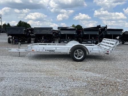 New 2026 Legend 7'X12' 3K Aluminum Utility Trailer