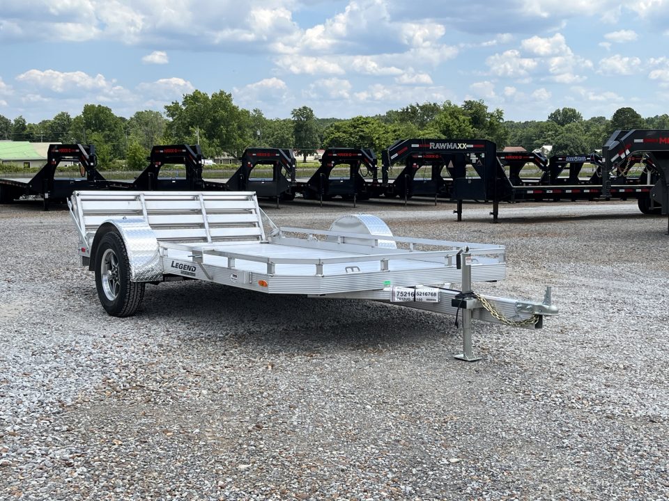 New 2026 Legend 7'X12' 3K Aluminum Utility Trailer