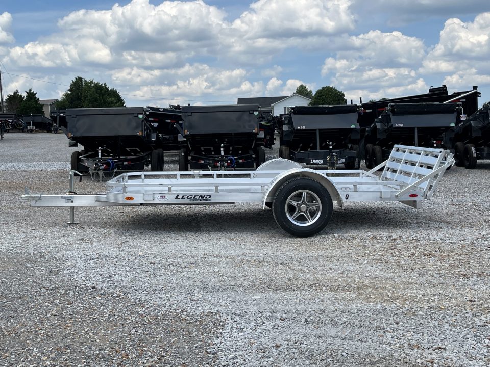 New 2026 Legend 7'X12' 3K Aluminum Utility Trailer