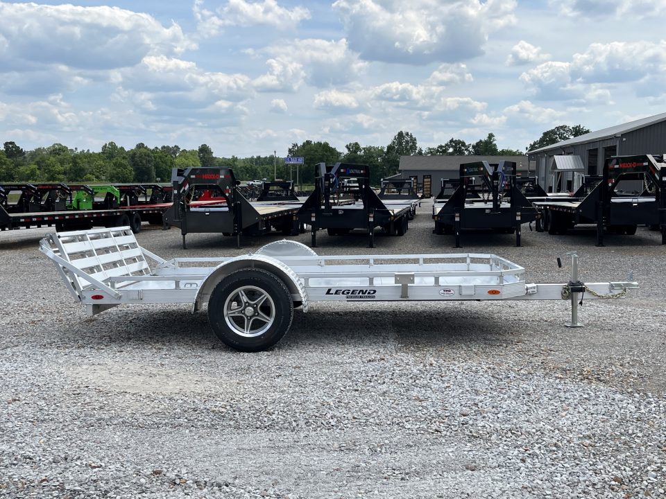 New 2026 Legend 7'X12' 3K Aluminum Utility Trailer