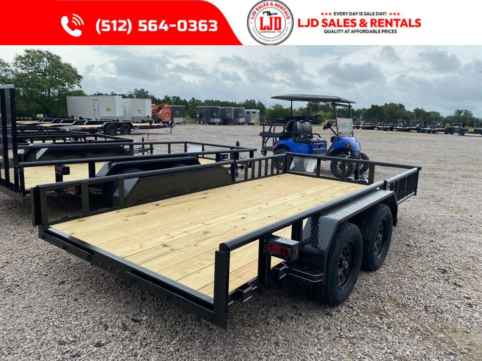 New 2026 Tiger 83" x 14' - Utility Trailer - Gate - Brakes